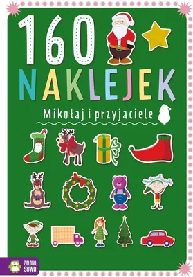 Produktbild von 160 naklejek Mikolaj i przyjaciele