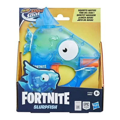 Produktbild von Hasbro F1953 - Nerf - Super Soaker - Fortnite - Slurpfish, Wasserpistole