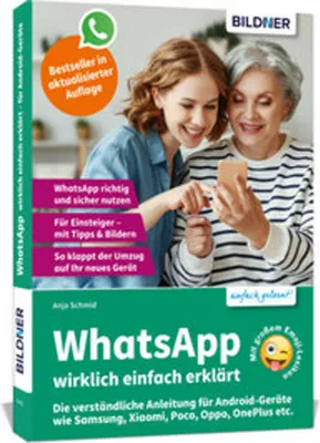 Immagine prodotto di WhatsApp wirklich einfach erklärt - Die verständliche Anleitung für Android-Geräte wie Samsung, Xiaomi, Poco, Oppo, OnePlus etc.
