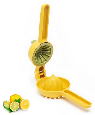 Immagine prodotto di Spremiagrumi manuale per limoni e arance, realizzato in lega di alluminio