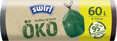 Image de swirl® 114234 swirl® Sacs poubelle Eco 60,0 l 8 pcs.