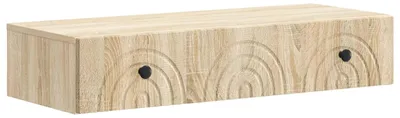 Immagine prodotto di vidaXL Tavolino da parete, 87,5 x 34,5 x 17 cm, materiale composito di legno