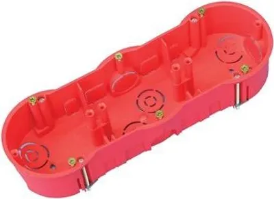 Obrázek produktu pro Pawbol A0041A Montážní box 68x44mm červený
