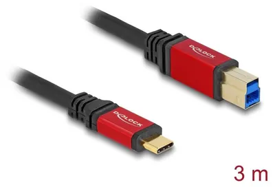 Immagine prodotto di Cavo USB-C di Delock - 24 pin USB-C (M) zu USB tipo B (M)
