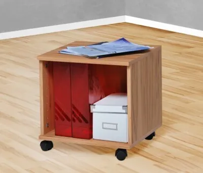 Produktbild von Rollcontainer Bürocontainer Nachtschrank kernbuche