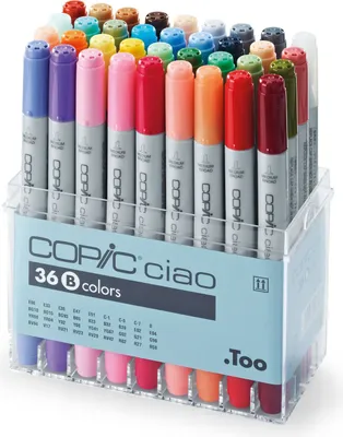 Produktbild von COPIC Hobbymarker ciao 36er Set B