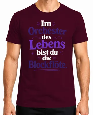 Zdjęcie produktu dla Koszulka męska "Statement Sarkazmu", kolor burgundowy, rozmiar 3XL