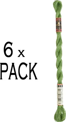 Obrázek produktu pro 6x DMC korálková příze tloušťky 8, 25 m, 115AR/8-988, VPE