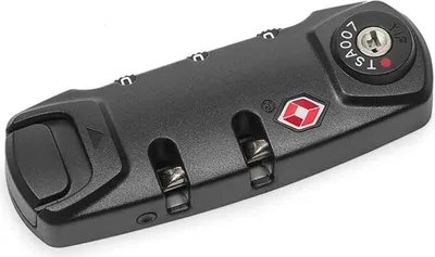 Produktbild von 3-stellige Zahlenschloss-TSA-Schloss Gepäckkoffer Reisetasche Sicherheitscode Ersatz-Zahlenschloss