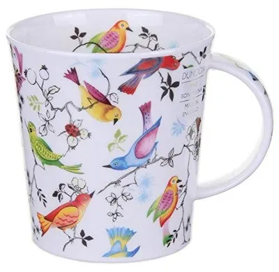 Knochenporzellan-Tasse mit Tiermotiv, 320 ml, mikrowellengeeignet