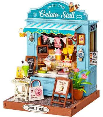 Obrázok produktu pre 3D puzzle Minicasuta Gelato Stall, RoLife, 132 dielov