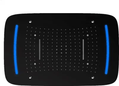 Produktbild von Stilform Design XL LED Regendusche 68x43 cm Soho 2.0 in Schwarz Matt