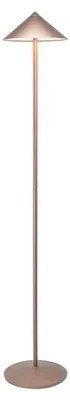 Immagine prodotto di Zafferano Lampada da Terra Led Ricaricabile Pina XXL - 6W, IP65, Dimmer Touch, Testa Magnetica, Design Moderno per Interni ed Esterni - Bronzo