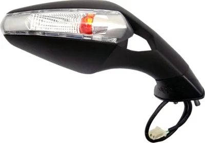 Image de Rétroviseur JMT noir droite pour Derbi GPR Nude / Racing 125 ccm année 2005 - 2009