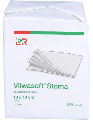 Obrázek produktu pro Vliwasoft Stoma Compresses 10x10 cm 4 x 100 ks