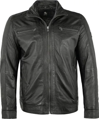 Produktbild von OTTO KERN- Herren Lederjacke Lammnappa schwarz : 56