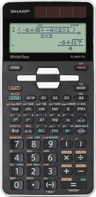 Immagine prodotto di SHARP ELW531TGBWH Calcolatrice Scientifica Nera