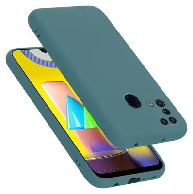 Image de Cadorabo Housse pour Samsung Galaxy M31 Housse en vert Housse pour portable Case Cover TPU Etui
