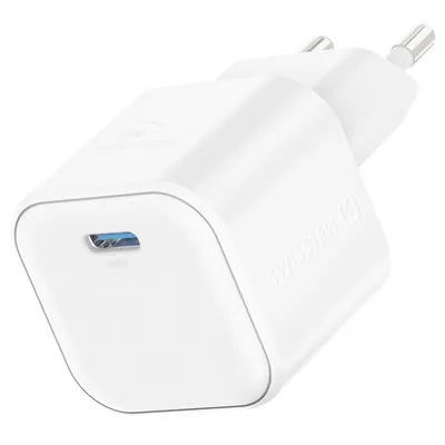 Immagine prodotto di Swissten, alimentatore USB-C GaN da 20W Design compatto e leggero, bianco