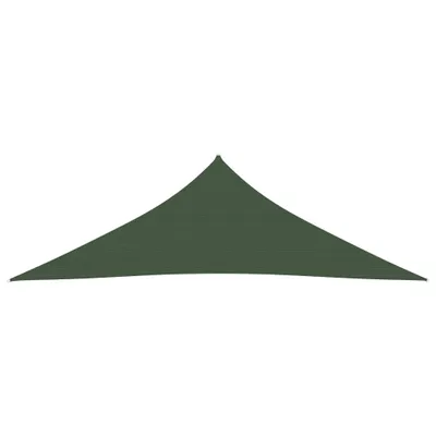 Image de Voile d'ombrage 160 g/m² Vert foncé 4x4x5,8 m PEHD