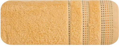 Zdjęcie produktu dla Eurofirany 1874, 70 x 140 cm, Bawełna, Żółty, 1 szt.