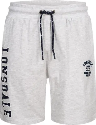 Produktbild von Herren Shorts normale Passform KNUTTON Marl Grey Light XL Lonsdale
