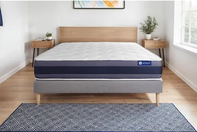 Produktbild von Actimemo morpho matratze 130x220cm + Bettgestell mit lattenrost - Dicke : 24cm - Memory-schaum - H3
