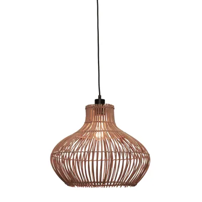 Obrázek produktu pro GOOD&MOJO - Závěsná lampa Kalahari - Ratan - Ø42cm Závěsná lampa - Stolní lampa - Lampa do obývacího pokoje - Lampa do ložnice - Obývací pokoj
