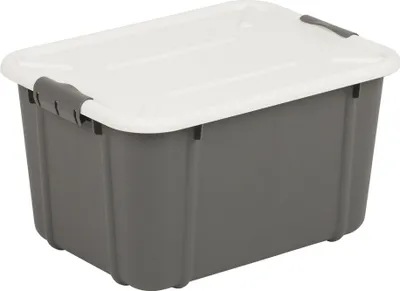 Zdjęcie produktu dla Branq Velur - pojemnik/pudełko do przechowywania z pokrywką 16 l