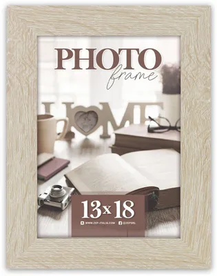 Image de ZEP TR457C Cadre photo en bois RENTON 13x18 cm chêne clair