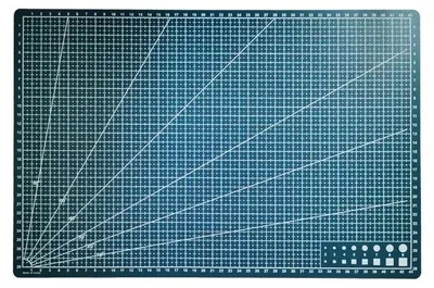 Obrázek produktu pro Řezací podložka, odolné PVC, lehký design, zelená