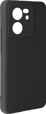 Produktbild von Avizar, Halbsteife Silikon Handyhülle für Xiaomi 13T, 13T Pro, Schwarz