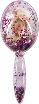 Produktbild von Pferdefreunde - Haarbürste mit beweglichem Glitter