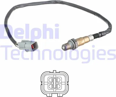 Produktbild von DELPHI Lambdasonde für HYUNDAI ix20 (JC) Beheizt 701mm ES21343-12B1
