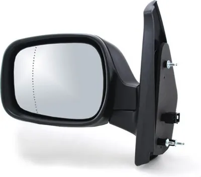 Produktbild von Außenspiegel passend für Nissan Kubistar X76 08/2003-10/09 links schwarz 8200253492 7701048401 8200245171 9635400Q0B 9635400QAA 9637400 Johns