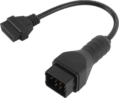 Produktbild von Diagnosekabel,Diagnoseadapter,OBD2-Diagnosesteckerkabel,Autodiagnosekabel,12 Pin auf 16 Pin Diagnosekabel,Autozubehör