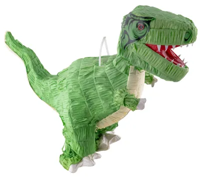 Produktbild von Pinata "Dinosaurier T-Rex" Grün | 31x13x44cm