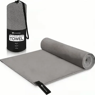 Obrázek produktu pro Mikrovláknový rychleschnoucí měkký ručník Posilovna Pláž Bazén 180x90 cm