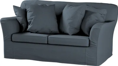 Produktbild von Dekoria Bezug für Tomelilla 2-Sitzer Sofa nicht ausklappbar, Dunkelblau, Sofahusse, Tomelilla 2-Sitzer