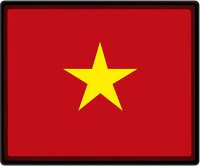 Produktbild von Mousepad Mauspad Länderfahne - Vietnam - 82185 Gr. ca. 24 x 20 cm