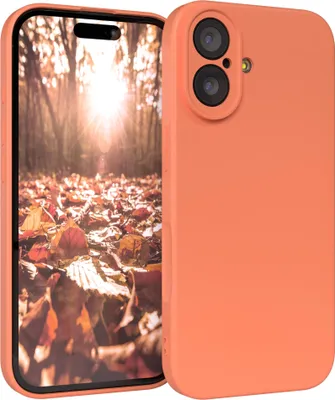 Produktbild von EAZY CASE - TPU Hülle für Apple iPhone 17, TPU Case stoßfeste Handyhülle, weiches Cover mit Kameraschutz, Silikonhülle in Orange