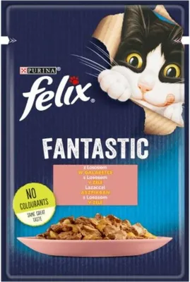 Produktbild von Felix 7613039776445, Adult, Lachs, 85 g