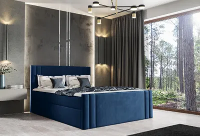 Obrázok produktu pre Posteľ Spálňové postele Čalúnenie dizajn Dvojlôžkový hotel 180x200 Boxspring