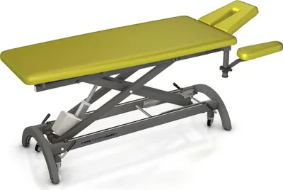Produktbild von HWK Therapieliegen Elektrische Therapieliege "Impuls E4", 80 cm, Limone, Graualuminium