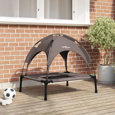 Produktbild von Eleganter Hundebett Braun 76 x 62 x 70,5 cm Stahl GermanyMöbel 12435 - Hundebetten