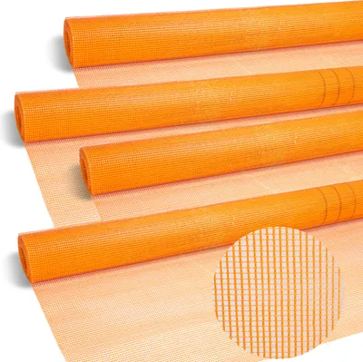 Produktbild von Aopunly 4 Rolle Armierungsgewebe 160g/m² 4x4mm Putzgewebe Glasfasergewebe Gewebe Orange 200m²