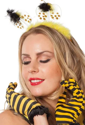 Produktbild von Haarreif Biene mini Bienchen Tiara Größe: ohne Attribut