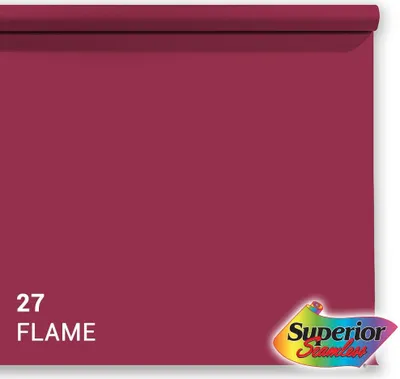Produktbild von Vorgesetzter Hintergrundpapier 27 Flamme 1,35 x 11m