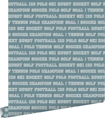 Obrázek produktu pro ESTAhome tapeta sportovní vintage tmavě modrá 53 cm x 10,05 m
