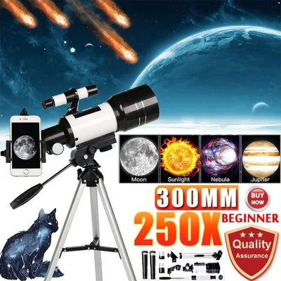 Produktbild von Monokulares HD 150X astronomisches Teleskop mit 70 mm Blende,